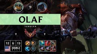 Olaf Jungle vs Udyr - NA Grandmaster Patch 14.12