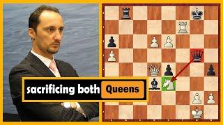 Polgar Sacrifices Her Queen Topalov Sacrifices Back