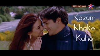 Kasam Khake Kaho - Tumko Humse Pyar Hai - Dil Hai Tumhaara 2002 Preity Zinta Arjun Rampal Mahima