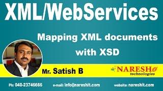 Mapping XML documents with XSD  XML Tutorial  Mr. Satish B