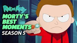 RICK AND MORTY The Morty-est Moments of Season 5