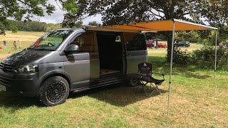 Fitting an ARB 4x4 Awning to My VW Transporter T5  Using Modified Fiamma Brackets