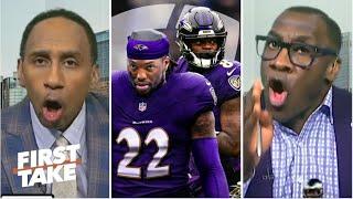 FIRST TAKE  Lamar & King Henry are dominating the NFL - Shannon claims Ravens will dethrone Chiefs