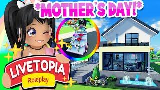 *MOTHERS DAY HOUSE* FLOWER BIKE & MORE in LIVETOPIA Roleplay roblox