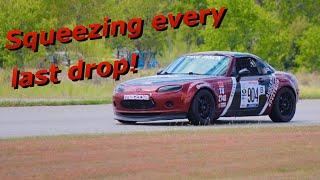 Miata Testing Continental ECF at Champ Car 8hr endurance race