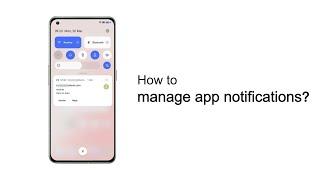 realme  Quick Tips  How to manage app notifications