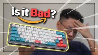 I built a Custom Keyboard off Amazon…