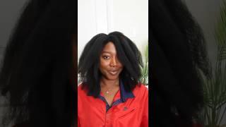 Blow Dry Transformation  #haircare #hairstyle #naturalhair #hair #hairgrowth #thicknaturalhair