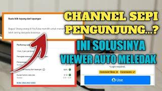 CARA TERBARU MENAMBAH VIEWER YouTube DALAM 1 MENIT  Triknya