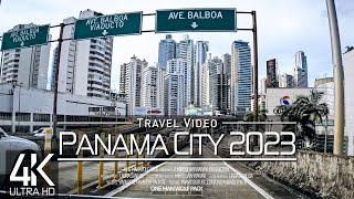 【4K 60fps】 2 HOUR RELAXATION FILM  «Driving in Panama City Panamá» Ultra HD  UHD 2160p AmbiTV