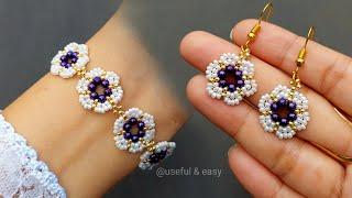 EASY FLOWER GARDENJEWELLERY MAKING AT HOMEBRACELET & EARRINGSUseful & Easy