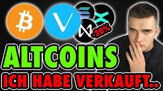 Altcoins die grössten VERLIERER am Krypto Markt?