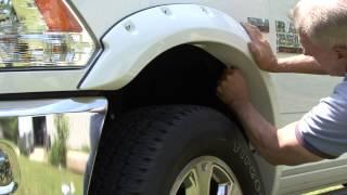 Bushwacker Ram Truck Fender Flare Installation