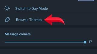 Telegram mein theme set kaise kare How to set theme in telegram