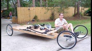 Giant Mousetrap powered Car