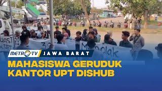 Mahasiswa Datangi Kantor UPT Dishub 4 Kab.  Bogor