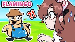 ROBLOX BECOME YOUR DRAWING W FLAMINGO