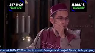 Benarkah ada hadits yang menjelaskan ayah ibu nabi di neraka   Ustadz Adi Hidayat Lc Ma