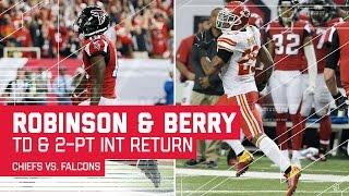 Matt Ryan Throws TD Pass But Eric Berry Returns 2-Point Conversion to Take the Lead Back  NFL