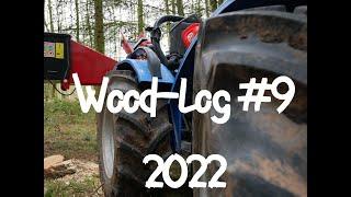 Tree Thinning & Felling Remet Branch Logger BCS Victor 400 Tractor. Woodland Vlog 9 2022