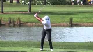 Adam Scott Golf Swing Video -- 2014 Face On View 300fps Slow Motion 1080p HD Iron