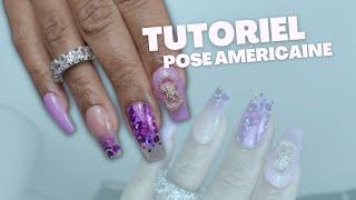 Tuto  Pose américaine  Babyglitters incrustations Idée Saint-Valentin