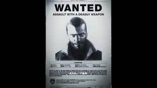 Niko Bellic Wanted Poster in GTA 5 #gta5 #gta #gta4 #shorts