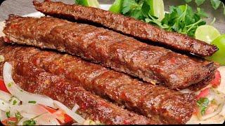 ساده ترین دستور کباب کوبیده تابه ای در فر _ آدانا کباب تابه ای  در فر _ آشپزی ایرانی