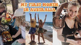 MY FIRST MONTH IN AUSTRALIA  TRAVEL VLOG