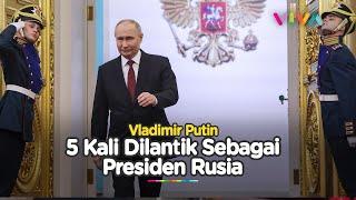 Gagahnya Vladimir Putin Saat Dilantik Menjadi Presiden Rusia Periode Ke 5