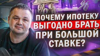 Занимательная математика рынка недвижимости  Почему ипотеку выгодно брать при высоких ставках?