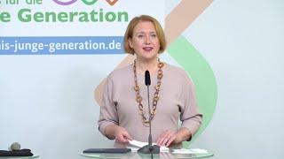 Lisa Paus stellt das Bündnis für die junge Generation vor