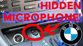 How To Hide Your Cars Microphone  BMW e46