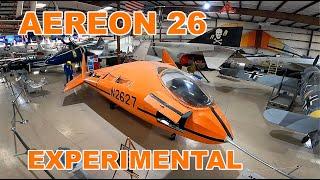 AEREON 26  Deltoid Pumpkin Seed Experimental Lifting Body  Air Victory Museum New Jersey