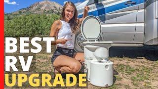 Airhead Composting Toilet  Our Favorite Upgrade for Full Time RV Living