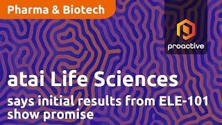 atai Life Sciences co-CEO says initial results from ELE-101 show promise in treating depression