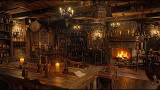 Medieval Adventure Pub  Fantasy music and cozy atmosphere help relax studying