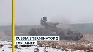 Ukraine What is Russias Terminator vehicle?