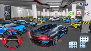 All Supercars Convoy Parking & STOP Road Traffic With Police Car - 3D Driving Class 2024 - car game