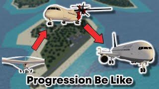 aeronautica progression be like...