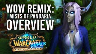 Everything You Need To Know For WoW REMIX Mists of Pandaria Fast Leveling New Cosmetics And More