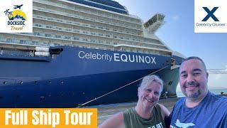 Celebrity Equinox Full Ship Walkthrough Tour 2024 in 4K