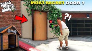 GTA 5  I Finally Opened The Most Secret Door Of Garage In Franklins House.. GTA 5 Mods