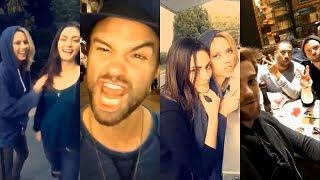 THE ORIGINALS SEASON 5 & 4 BEHIND THE SCENES  PHOEBE TONKIN DANIEL GILLIES & NATHANIEL BUZOLIC