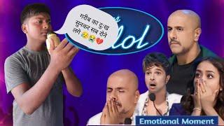 indian idol गरीब का दुःख सुनकर सब फुट फूट के रोने लगे  @Raunakbhai786