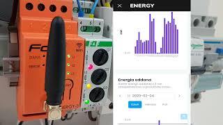 Licznik - monitor zużycia i produkcji energii elektrycznej systemu FOX WI-MEF-3 FOTOWOLTAIKA