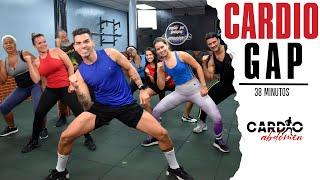 Rutina de GLUTEOS ABDOMEN y PIERNAS  CARDIO GAP  38 Minutos