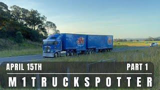 Truck videos Australia featuring heavy haul long vehicle over size long trucks. P13 April 15.