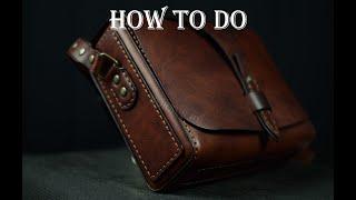 How to do leather bag Volty