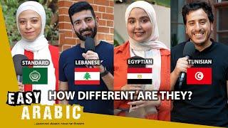 Lebanese vs. Egyptian vs. Tunisian vs. Standard Arabic a dialect comparison  Easy Arabic 2